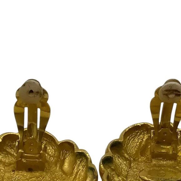 626205AO (S3) Chanel Earrings Gold Metal - Picture 6 of 8